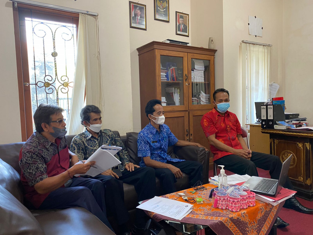 Pembukaan Musrenbang RKPD Kabupaten Badung di Kecamatan Tahun 2022 Secara Virtual